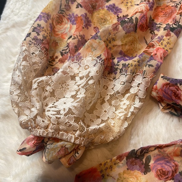 For Love & Lemons Gardenia Robe - SIZE: XXS - Picture 6 of 9